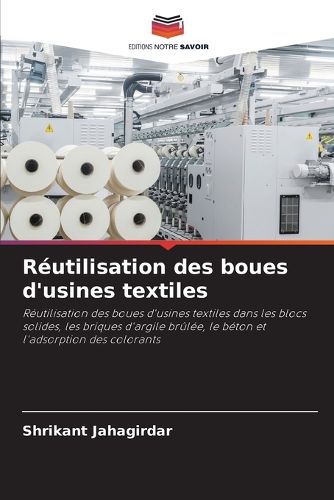 Cover image for Reutilisation des boues d'usines textiles