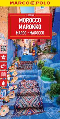 Cover image for Morocco Marco Polo Map