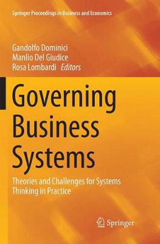 Cover image for Governing Business Systems: Theories and Challenges for Systems Thinking in Practice