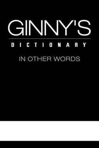 Cover image for Ginny's Dictionary in Other Words