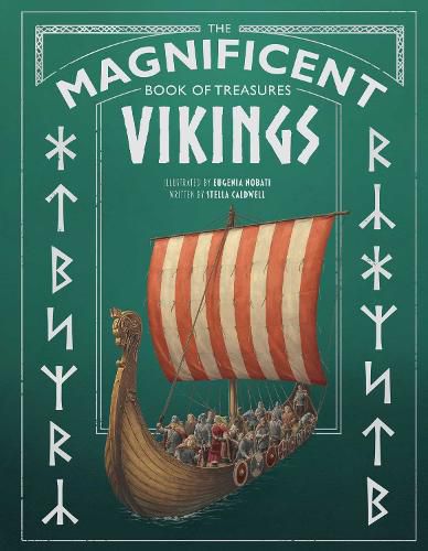 Cover image for The Magnificent Book of Treasures: Vikings