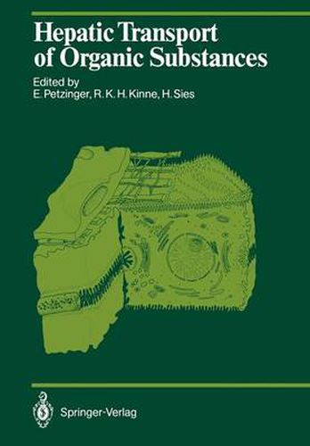 Cover image for Hepatic Transport of Organic Substances