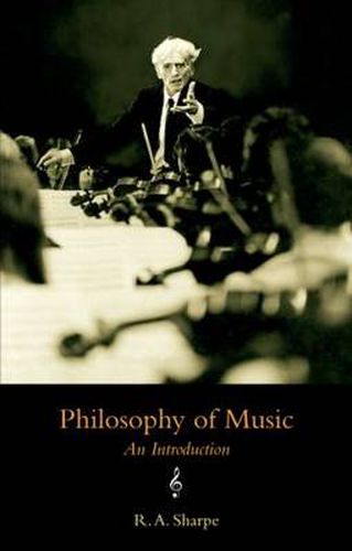 Cover image for Philosophy of Music: An Introduction