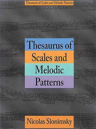 Cover image for Thesaurus of Scales and Melodic Patterns