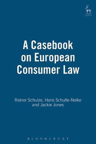 Cover image for A Casebook on European Consumer Law