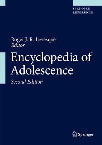 Cover image for Encyclopedia of Adolescence