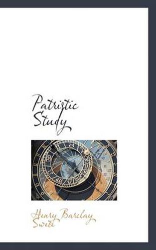 Cover image for Patristic Study