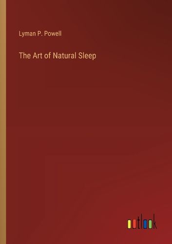 Cover image for The Art of Natural Sleep