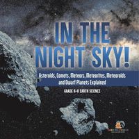 Cover image for In the Night Sky! Asteroids, Comets, Meteors, Meteorites, Meteoroids and Dwarf Planets Explained Grade 6-8 Earth Science