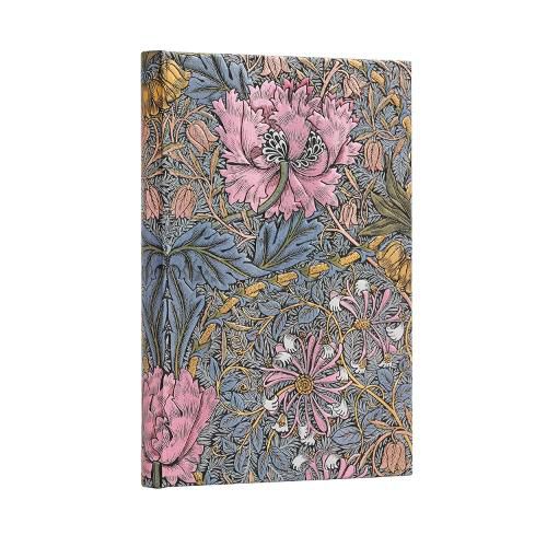 Cover image for Morris Pink Honeysuckle (William Morris) Midi Unlined Hardcover Journal