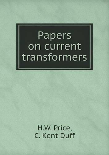Cover image for Papers on current transformers