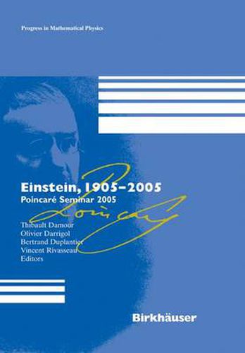 Cover image for Einstein, 1905-2005: Poincare Seminar 2005