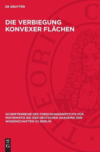 Cover image for Die Verbiegung Konvexer Flaechen