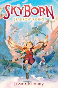 Cover image for Sparrow Rising (Skyborn #1)