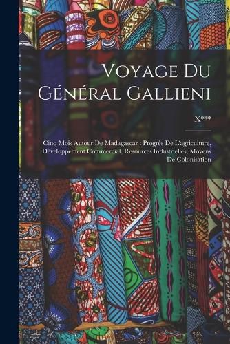 Cover image for Voyage Du General Gallieni