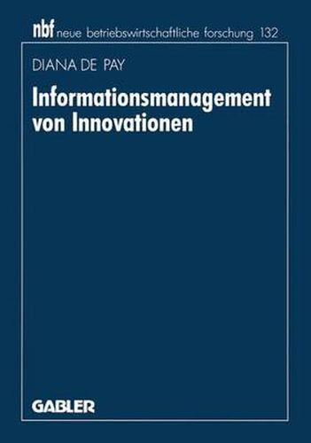 Cover image for Informationsmanagement von Innovationen