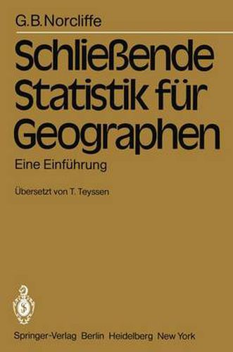 Cover image for Schliessende Statistik fur Geographen