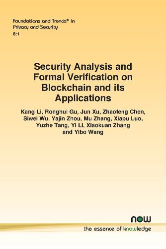 Cover image for Security Analysis and Formal Verification on Blockchain and its Applications