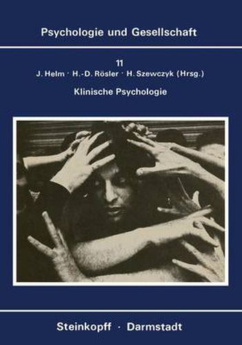 Cover image for Klinische Psychologie