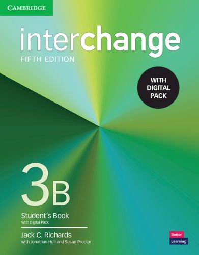 Cover image for Interchange Level 3B Student's Book with Digital Pack