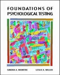 Cover image for Foundations of Psychological Testing