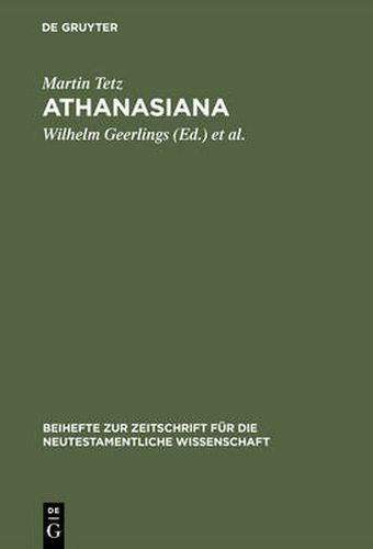 Cover image for Athanasiana