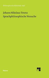 Cover image for Sprachphilosophische Versuche