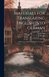 Cover image for Materials for Translating English Into German