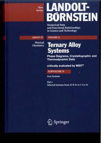 Cover image for Selected Systems from Al-B-Fe to C-Co-Fe