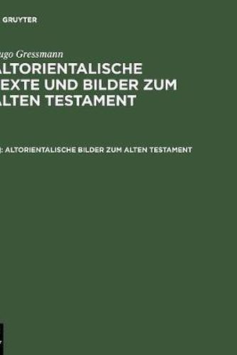 Cover image for Altorientalische Bilder zum Alten Testament