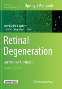 Cover image for Retinal Degeneration: Methods and Protocols