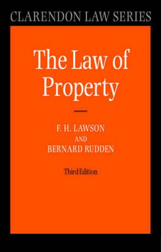 Cover image for Law of Property