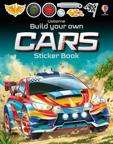 Cover image for Build your own Cars Sticker book