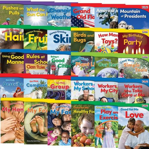 Cover image for Time for Kids Informational Text Grade K Readers 30-Book Set