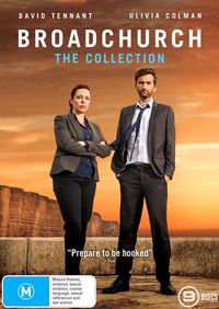 Cover image for Broadchurch: The Collection - Season 1-3 (DVD)