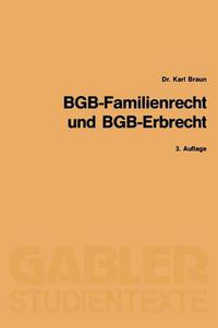 Cover image for Bgb-Familienrecht Und Bgb-Erbrecht