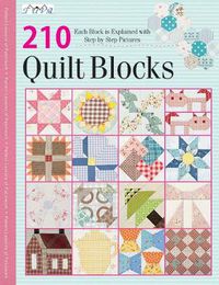 Cover image for 210 Traditional Quilt Blocks: Each Block is Explained with Step-by-Step Pictures