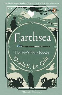 Cover image for Earthsea: The First Four Books (A Wizard of Earthsea, The Tombs of Atuan, The Farthest Shore, Tehanu)