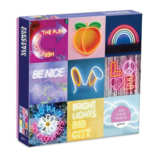 Cover image for Electric Confetti Neon 300pc Puzzle