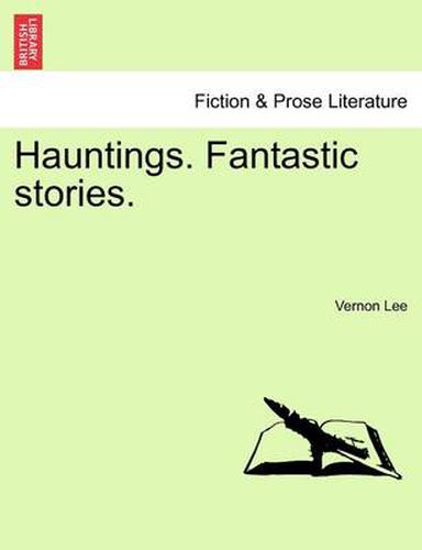 Cover image for Hauntings. Fantastic Stories.