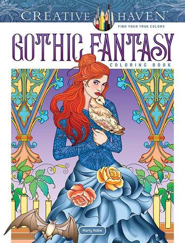 Cover image for Creative Haven Gothic Fantasy Coloring Book