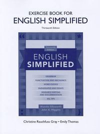 Cover image for Exercise Book for English Simplified