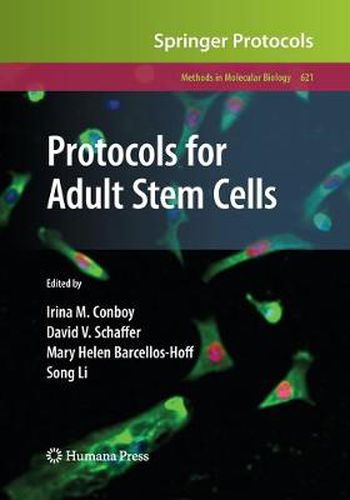 Protocols for Adult Stem Cells