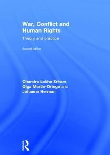 Cover image for War, Conflict and Human Rights: Theory and practice