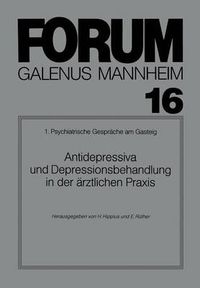 Cover image for Antidepressiva und Depressionsbehandlung in der arztlichen Praxis