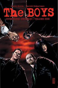 Cover image for THE BOYS Oversized Hardcover Omnibus Volume 1 Signed