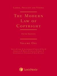 Cover image for Laddie, Prescott and Vitoria: The Modern Law of Copyright Fifth edition