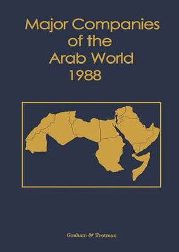 Cover image for Major Companies of the Arab World 1988