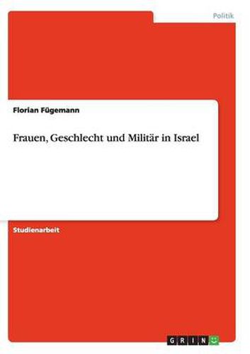Cover image for Frauen, Geschlecht und Militar in Israel