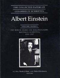 Cover image for The Collected Papers of Albert Einstein